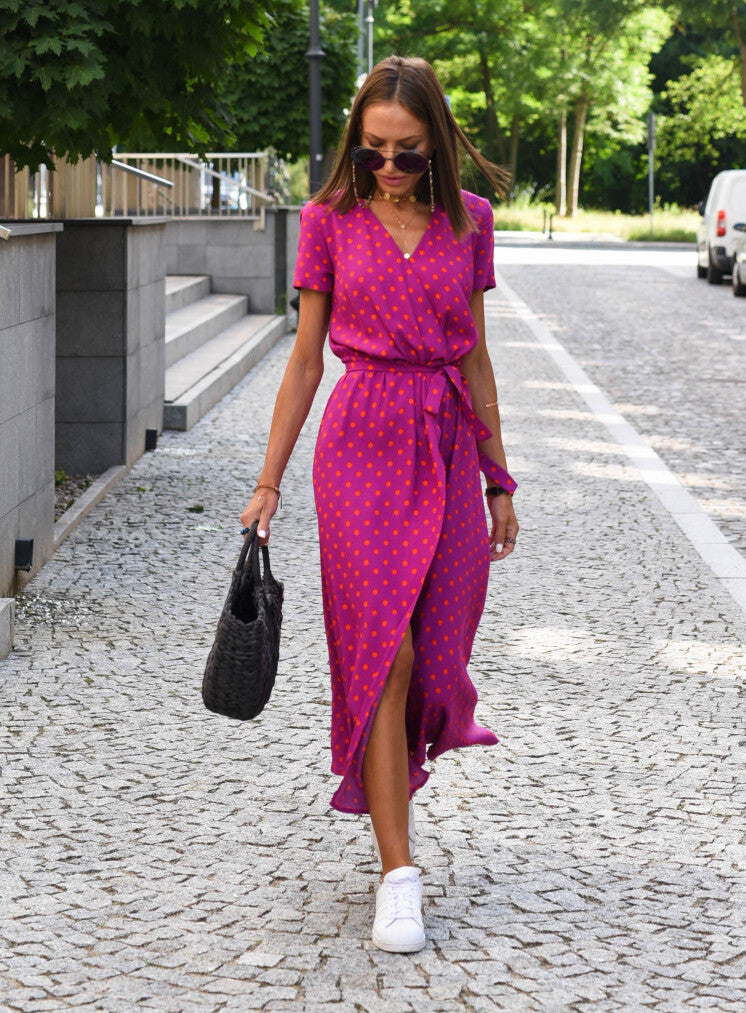 Robe Longue Florale Femme