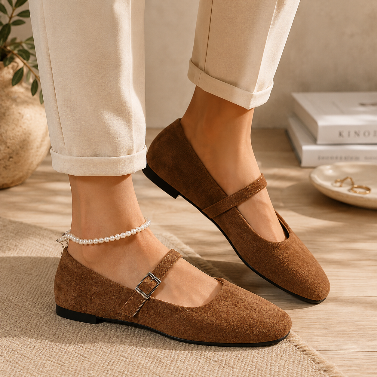 Ballerines Élégantes Cuir