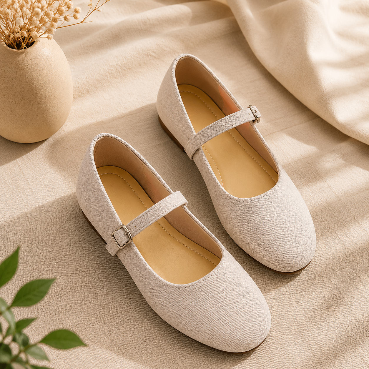 Ballerines Élégantes Cuir