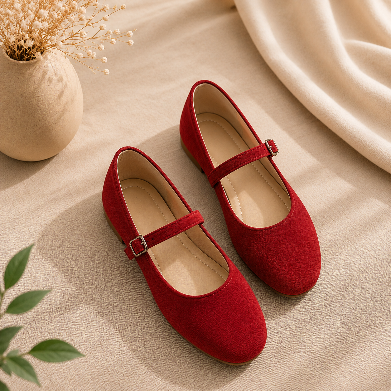 Ballerines Élégantes Cuir
