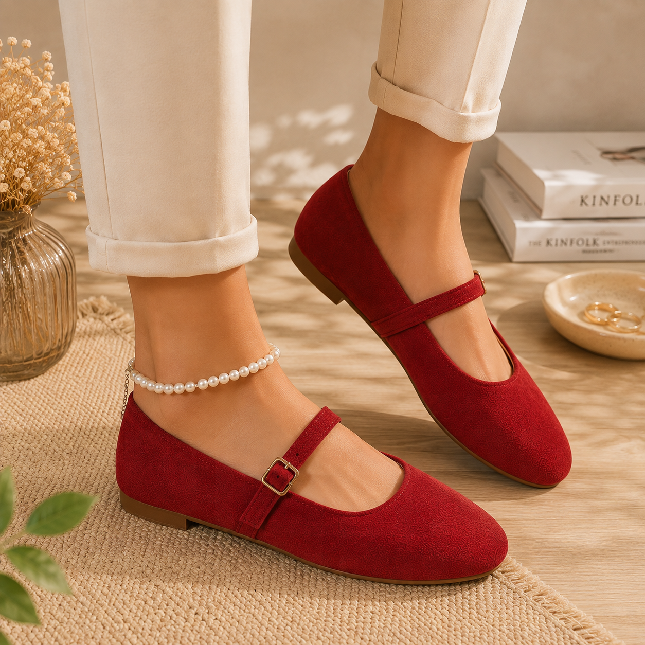 Ballerines Élégantes Cuir