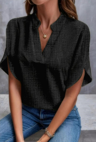 Chemise Élégance Col V