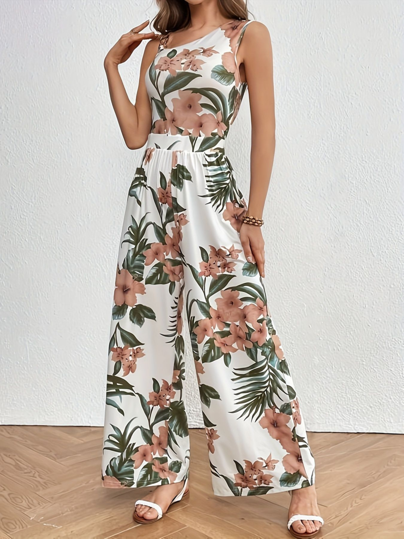 Combinaison Florale Fluide