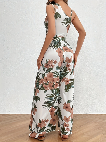 Combinaison Florale Fluide