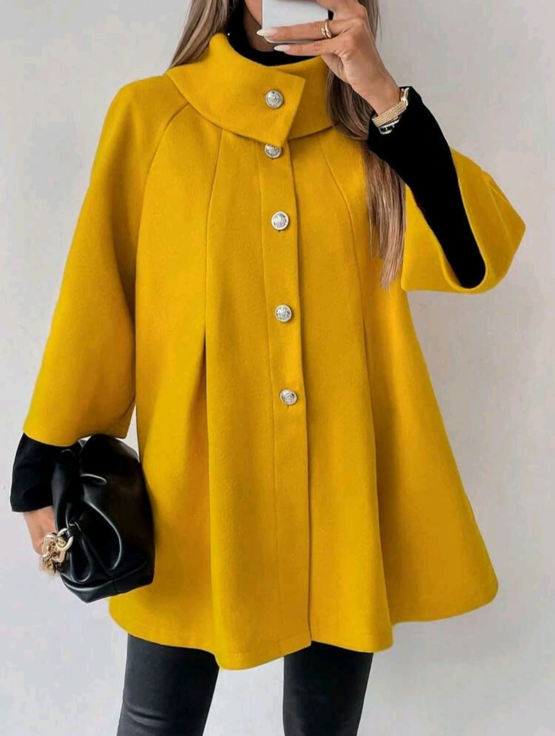 Manteau LÉONIE — Élégance Raffinée