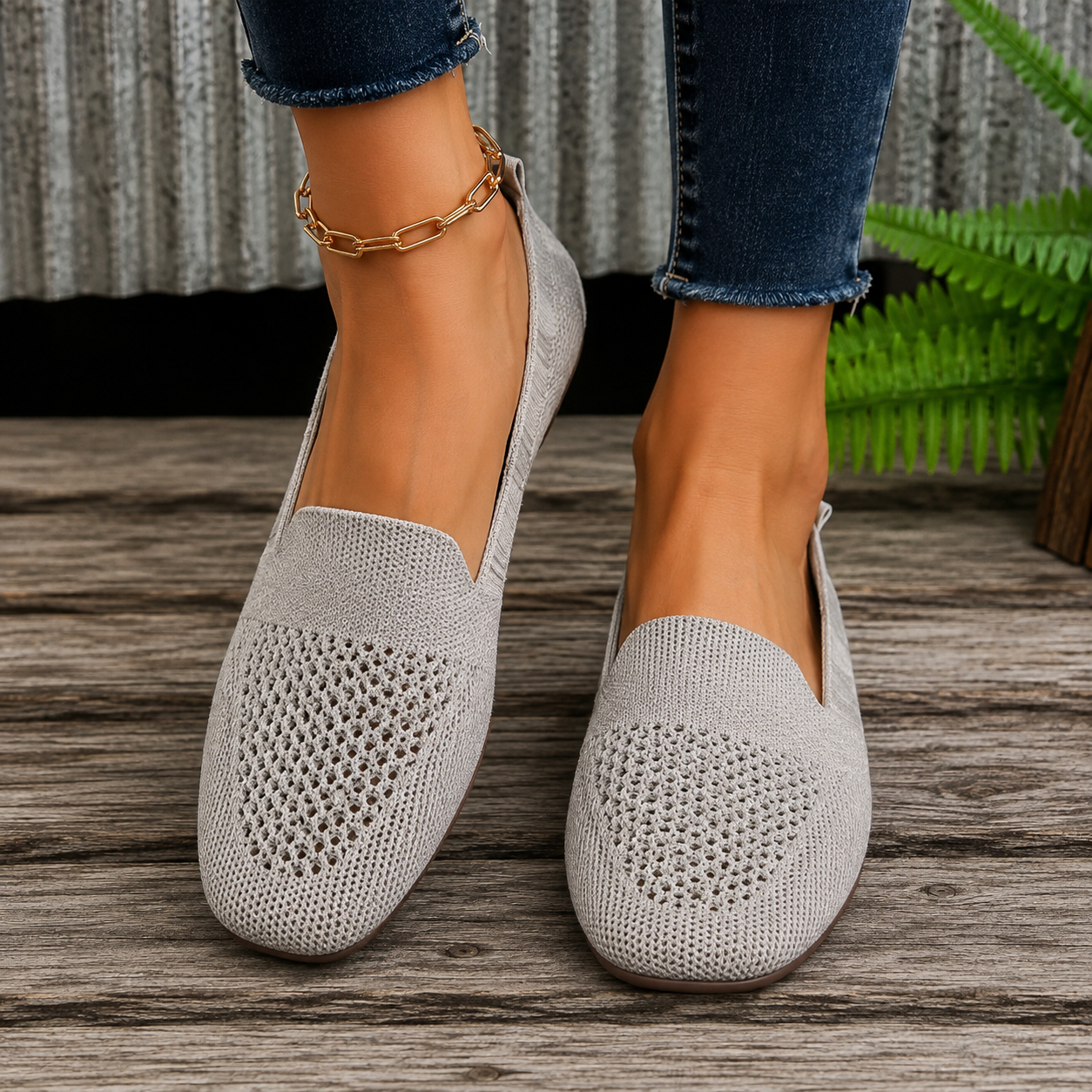 Mocassins Maille Élégance