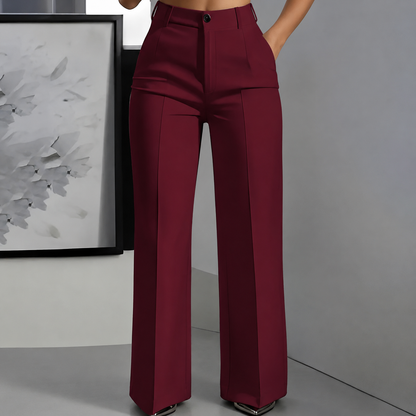 Pantalon Élégance Droite