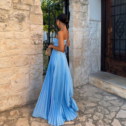 Robe Plissée Élégante