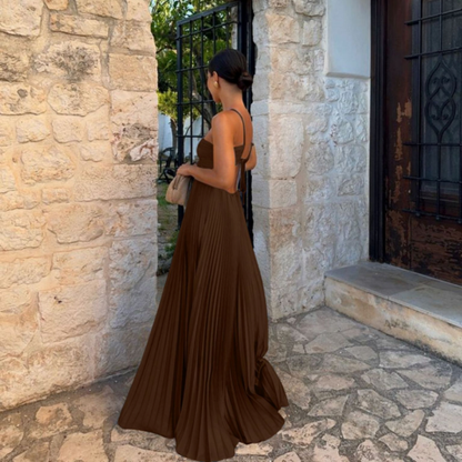 Robe Plissée Élégante