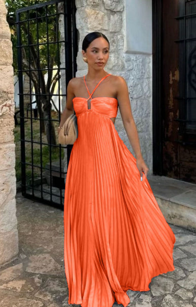 Robe Plissée Élégante