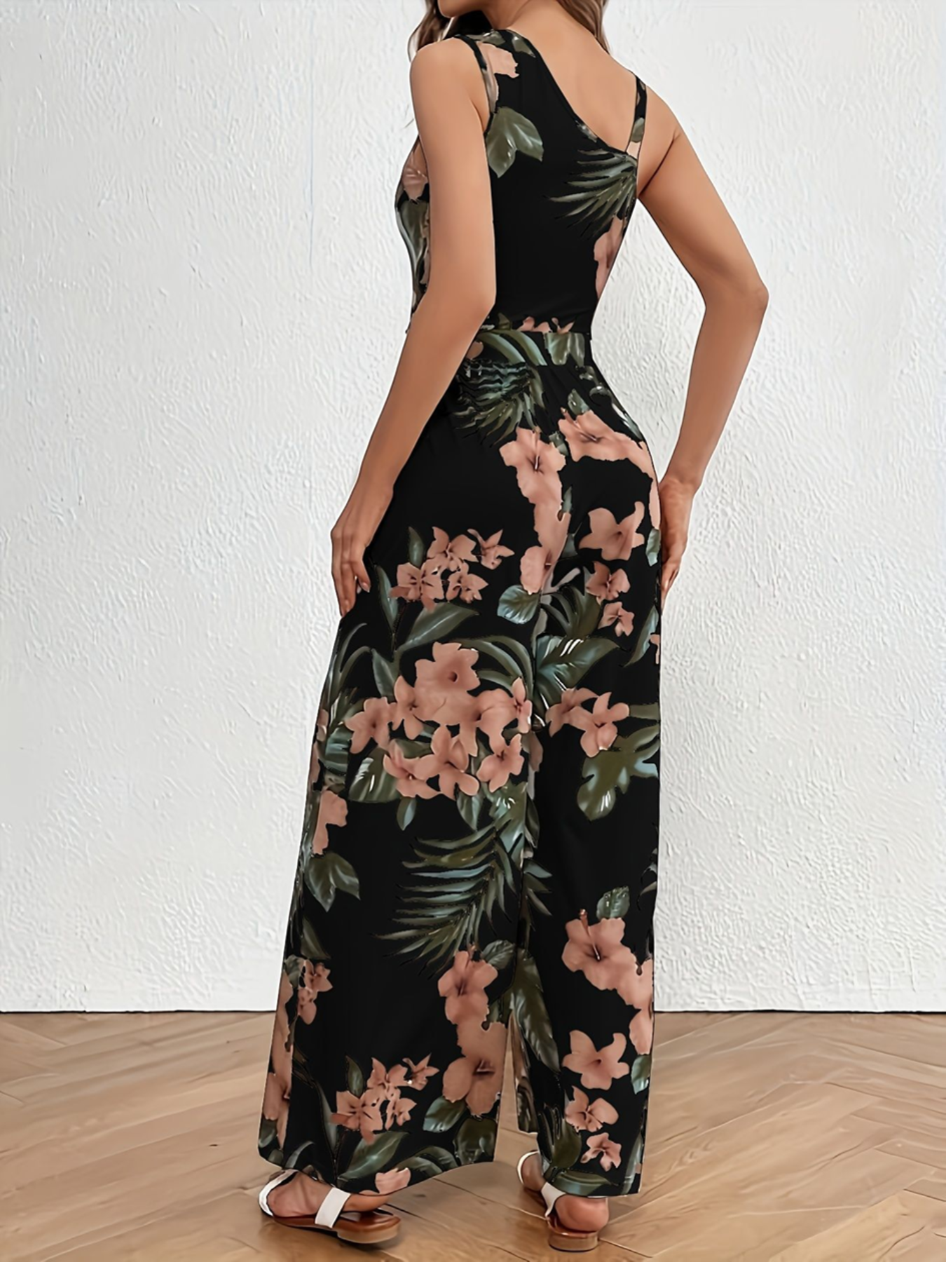 Combinaison Florale Fluide
