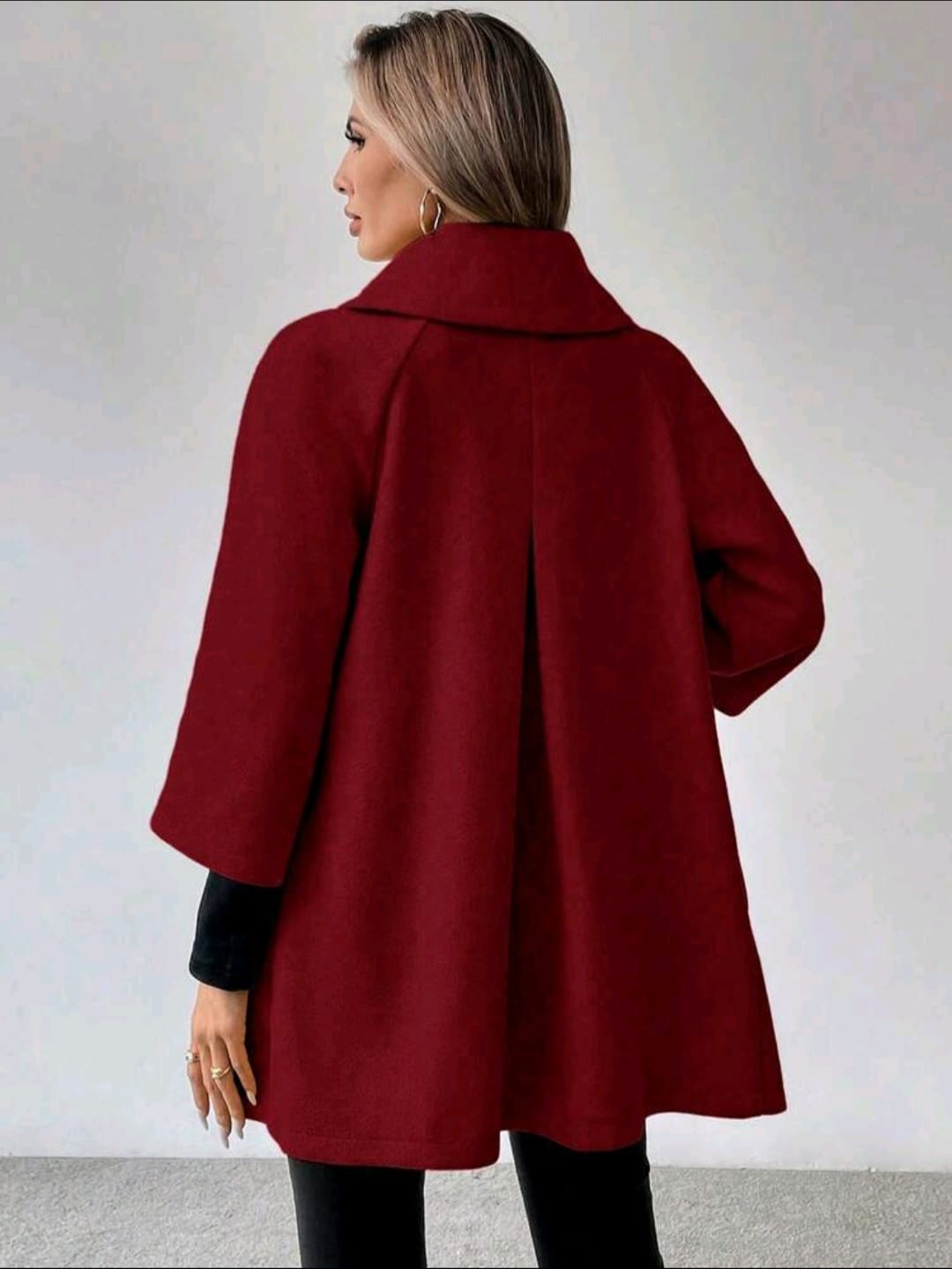 Manteau LÉONIE — Élégance Raffinée